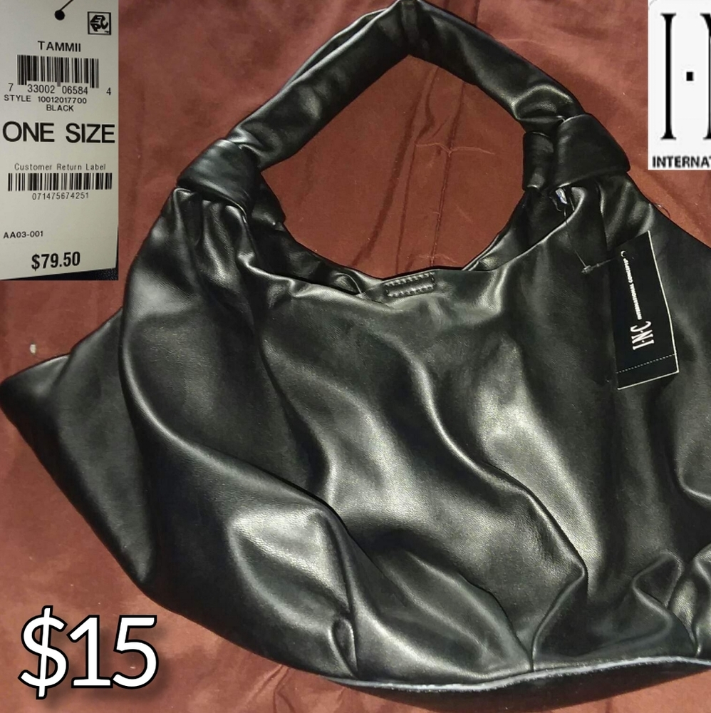 I.N.C Simple Black Purse